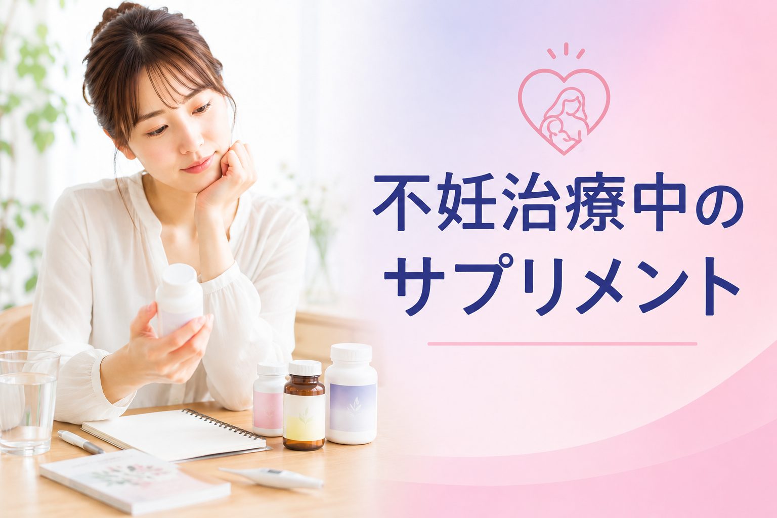 不妊治療中のサプリメント