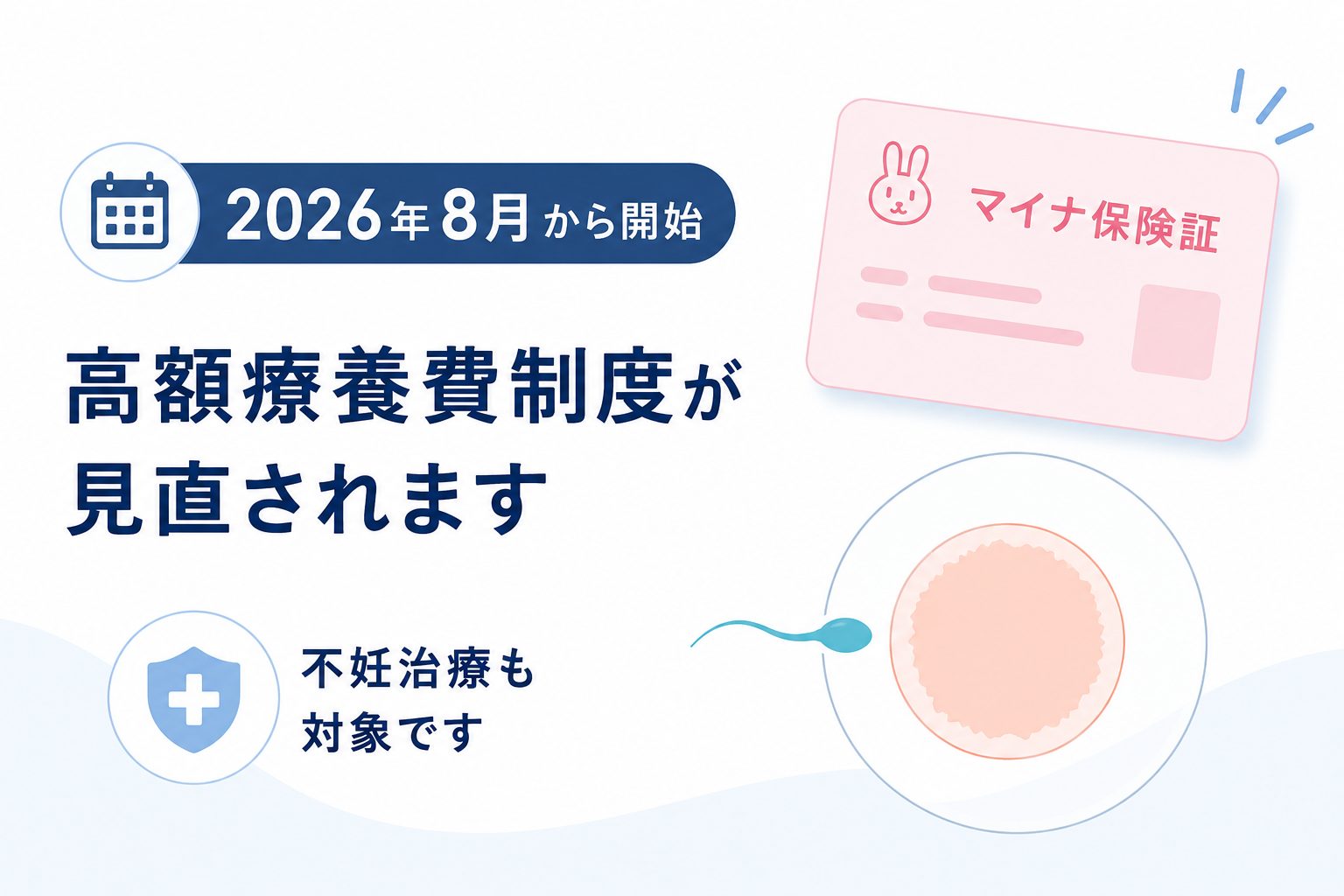 2026年8月改正の高額療養費制度と不妊治療への影響